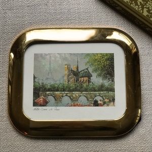 Vintage Notre Dame Print